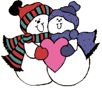Snow couple